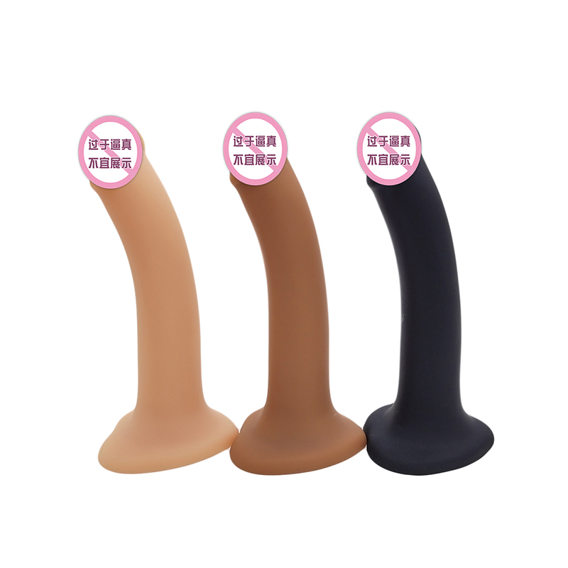 852 Realistické dildo silikonové dildo s přísavným pohárem G-Spot Stimulation Dildos Anal Sex Toys pro ženy a pár
